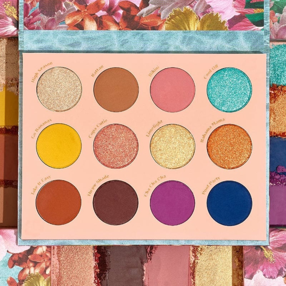 ColourPop Cabana Club Pan Pressed Pigmented Eyeshadow Palette